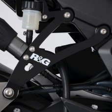R&G Racing Exhaust Hanger & Rear Footrest Blanking Plate (kit) for Kawasaki Ninja 1000SX '20-'22